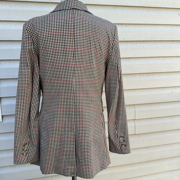 NWT Marled Women's Checkered Blazer Size Large - Picture 6 of 9